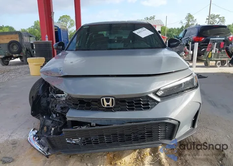 2025 Honda Civic Sport из США, поврежденный, VIN 2HGFE2F56SH514171